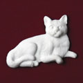 Short haired Marble Cat for Urns